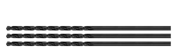 Set med 3 metallborr, extra långa (6,5x350 mm)