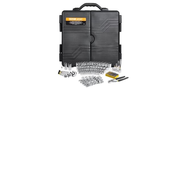 Mechanics Tool Set, 207 osaa, kestävä säädettävä avain,207 kpl