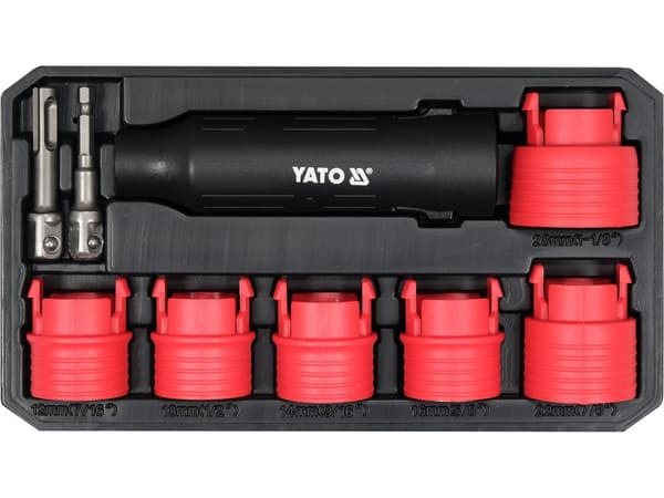 Yato YT-25385 egerhjul lavet af ståltråd 9 stk.