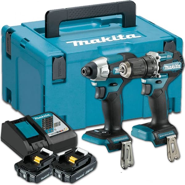Kombinationssæt Li-Ion 18V LXT DDF487+DTD157 2*2.0Ah