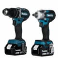 Miniatyrbillede 1 af 7: Combo 18V 3x5,0Ah DLX2359TJ1 MAKITA sæt