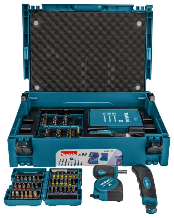 Makita B-49725 mutterskruvbit 96 st.