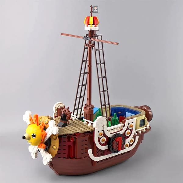 Piratskib Model Sæt, 2000 Dele, Kompatibelt med Byggesæt,2000STK