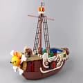Miniatyrbillede 2 af 2: Piratskib Model Sæt, 2000 Dele, Kompatibelt med Byggesæt,2000STK