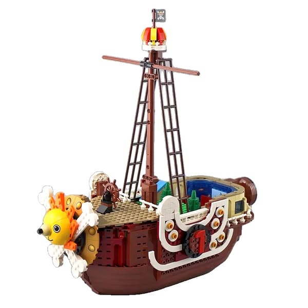 Piratskib Model Sæt, 2000 Dele, Kompatibelt med Byggesæt,2000STK