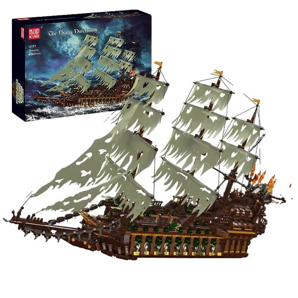 Piratskepp Byggklossar Set, Kompatibel med Byggklossar, CE Märkt,13197