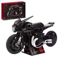 Miniatyrbillede 1 af 2: Motorcykel Byggeklods Sæt, 1981 Dele, Egnet til Aldre 6 og Opad,10518 1981PCS