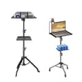 Miniatyrbild 1 av 4: Projektor Stativ, Justerbar Höjd 23 till 63 tum, Bärbar Design,med hjul