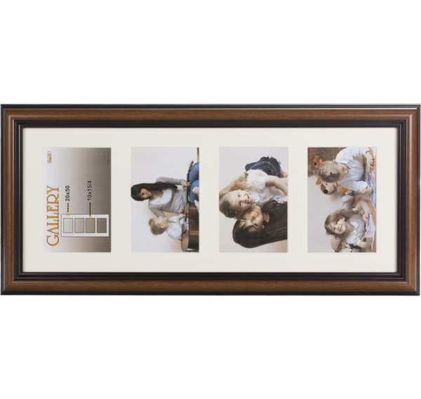 Fotoramme Ema Gallery 20x50/4/10x15, brun (VF3969)