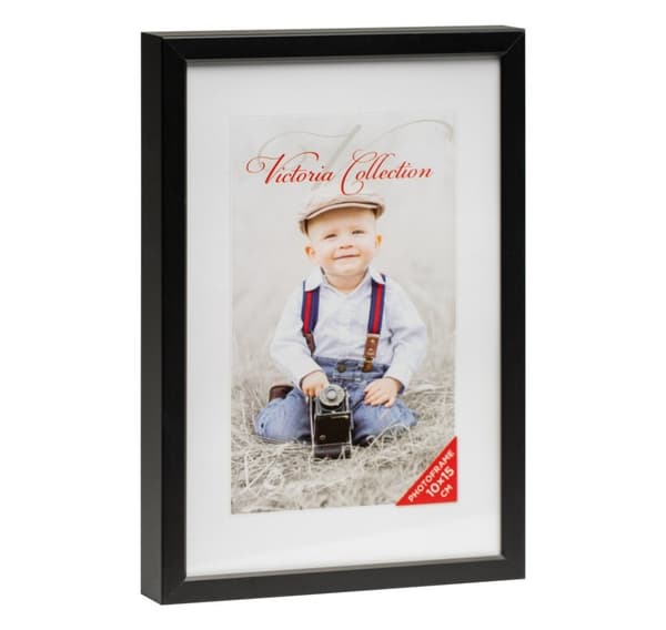 Fotoram Aluminium 10x15, svart