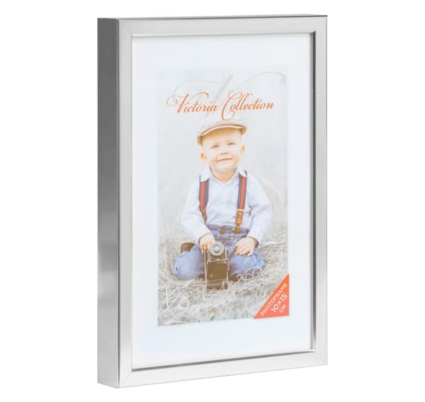 Fotoram Aluminium 10x15, silver