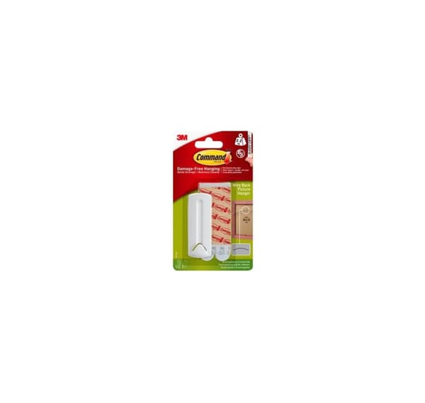 3M bildeoppheng for trådramme Command 2,2 kg, hvit