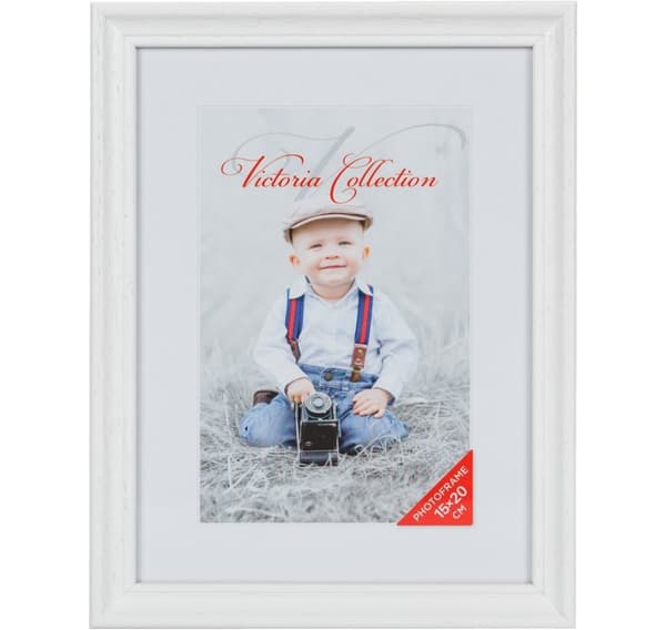Fotoram Minne 15x20cm, vit