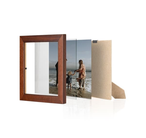 Cubo valokuvakehys 15x15, ruskea (VF2277)