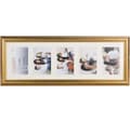 Miniatyrbilde 2 av 3: Fotoramme Ema Gallery 20x60/5/10x15, gull (VF3967)