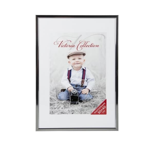 Fotoram Aluminium 30x40, grå