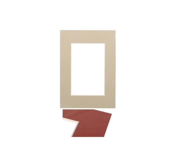 Passepartout 21x29,7, beige