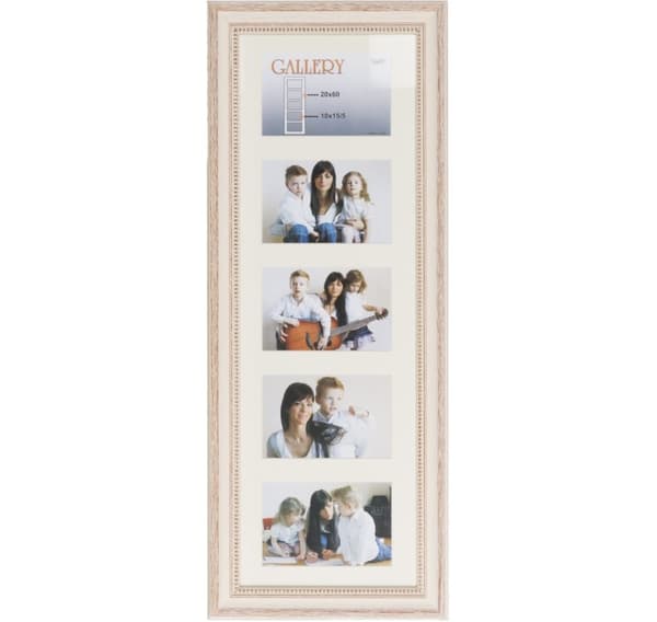 Fotoramme Verona Gallery 20x60/5/10x15 (VF2506), beige
