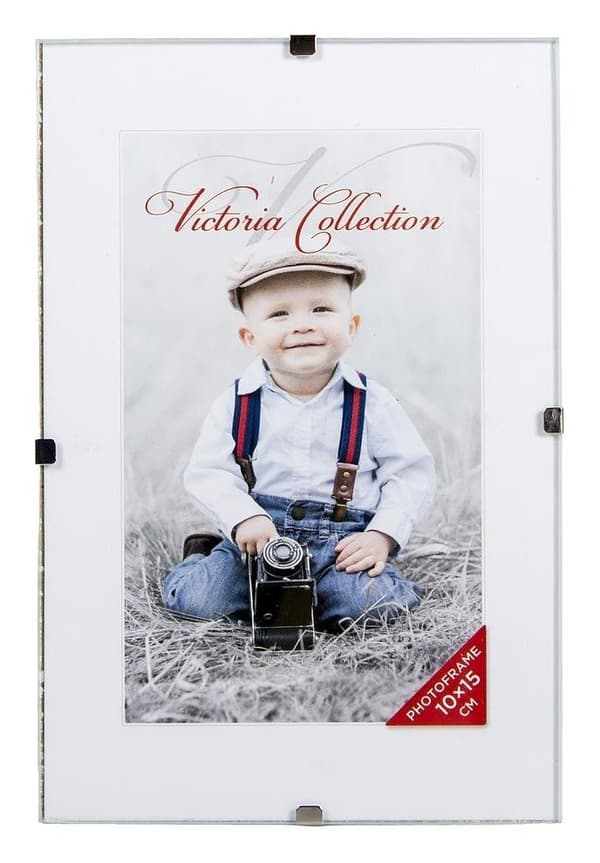 Set med 10 produkter. Fotoramme Klips 10x15cm