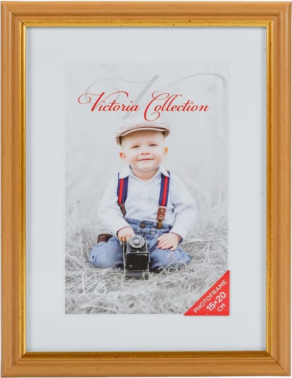 Set med 5 produkter. Fotoram Royal 15x20cm, natur