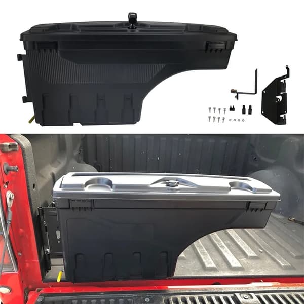 Työkalulaatikko säilytys, takaluukun Swing Case, Ford Ranger T8 2019-2022 Wildtrak, 1 kpl vasen