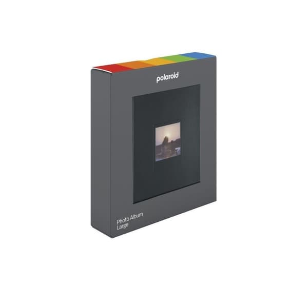 Polaroid-album Stort, svart