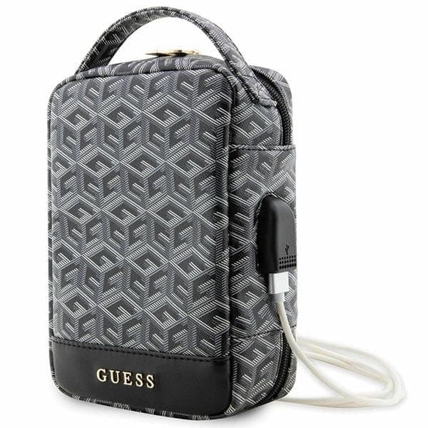 Guess GUHBHGCFSEK Järjestäjälaukku - musta GCube Stripe