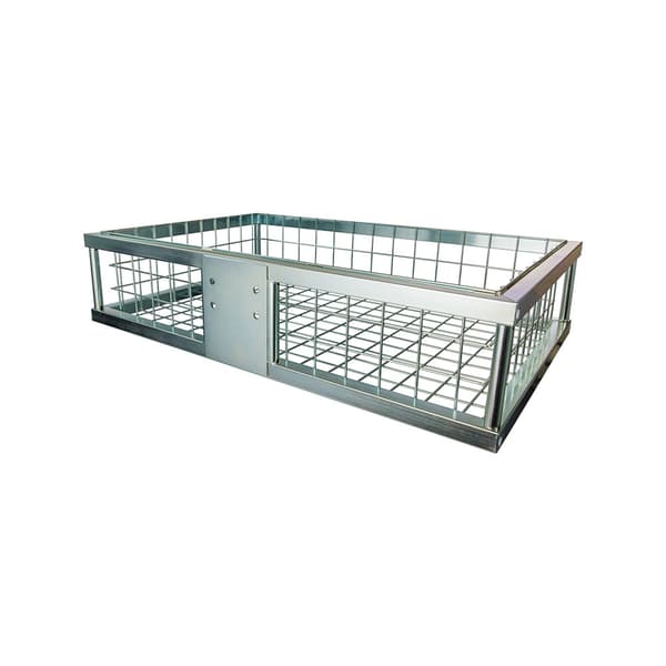 Eurohunt Takateline Hopeinen 89x58.5x20 cm