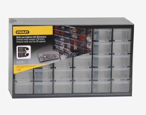 STANLEY STANDING ORGANISER 30 laatikkoa