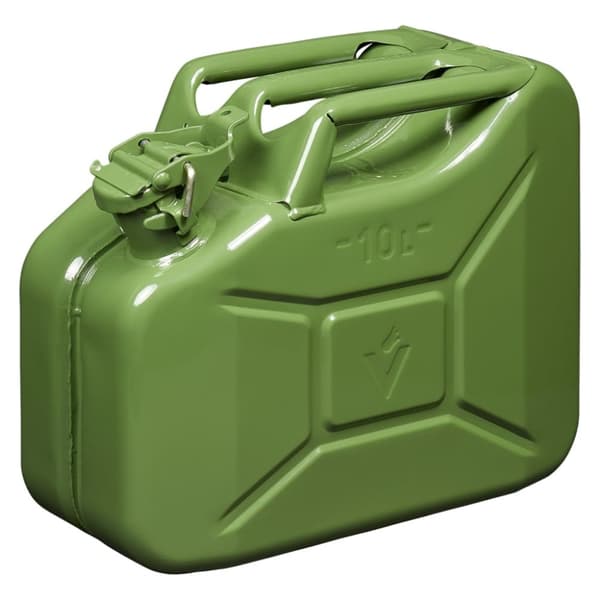 ProPlus Bensindunk 10 L metall grön