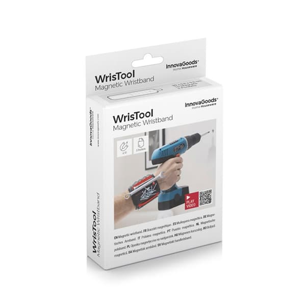 InnovaGoods WrisTool magnetisk værktøjsarmbånd