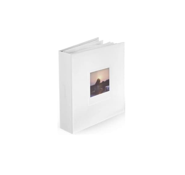 Polaroid-album Stort, hvitt