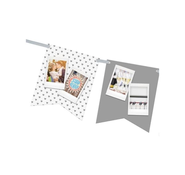 Fujifilm Instax photo garland Just Married