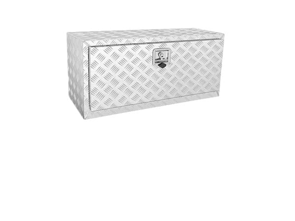 Tålig aluminiumverktygslåda, hög lastkapacitet, säker låsmekanism,36x14x16 tum
