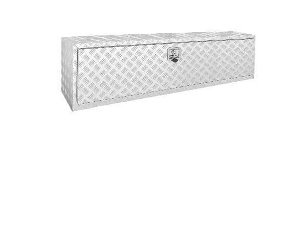 Heavy Duty Aluminium Værktøjskasse, Høj Belastningskapacitet, Sikker Låsemekanisme,60x17x18 tommer