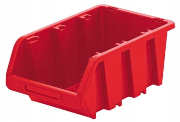 Verkstadsbricka 8x6x11,5cm Röd praktisk och hållbar