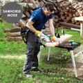 Miniatyrbillede 3 af 4: Sammenklappeligt arbejdsbord, bærbart arbejdsbænk, 7 i 1 funktionalitet