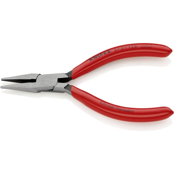 Knipex 37 21 125 Elektronik och finmekanik Flat tång Rak Verktygsstål 125 mm