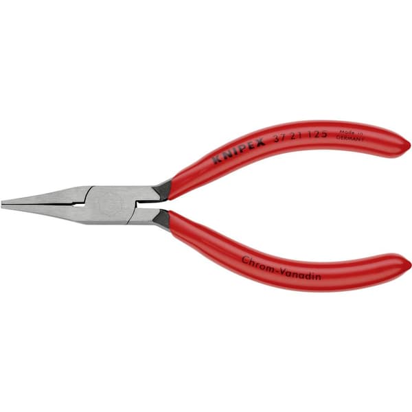 Knipex 37 21 125 Elektronik och finmekanik Flat tång Rak Verktygsstål 125 mm