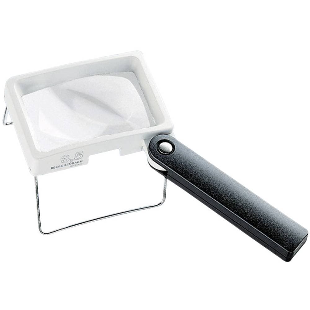 Lupp Förstoringsfaktor: 3.5 x Linsstorlek: (L x B) 75 mm x 50 mm Vit, Svart Eschenbach 2034