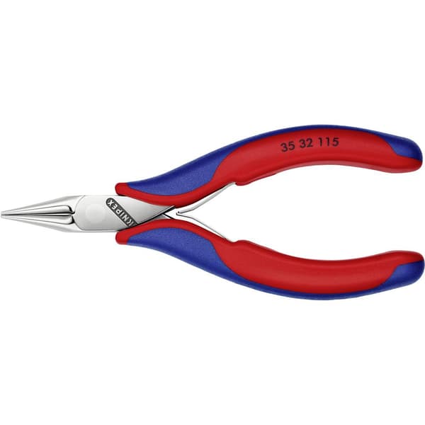 Knipex 35 32 115 Elektronik och finmekanik Rundtång Rak Verktygsstål 115 mm