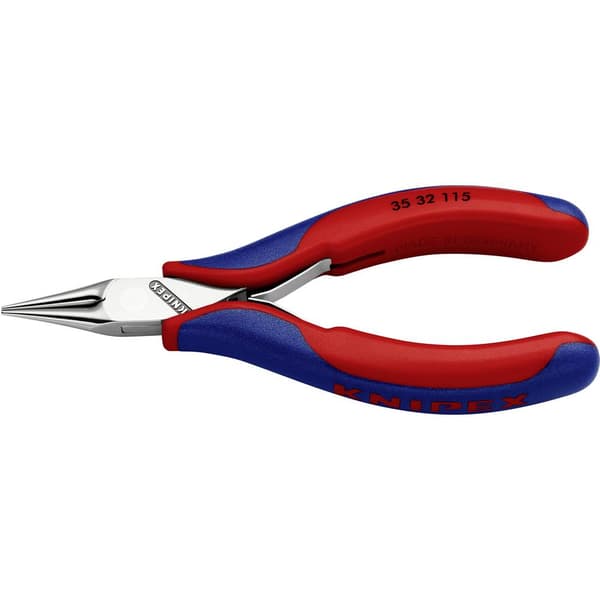 Knipex 35 32 115 Elektronik och finmekanik Rundtång Rak Verktygsstål 115 mm