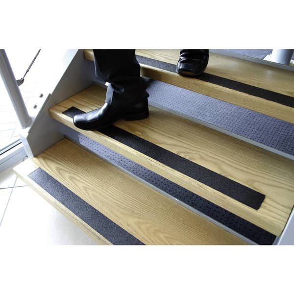 COBA Europe GF010001 Glidsäker tejp (L x B) 18.3 m x 25 mm Svart