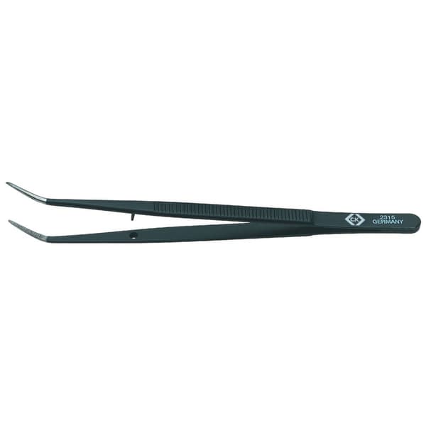 C.K T2315 Precisionspincett Spets, böjd, fin 150 mm