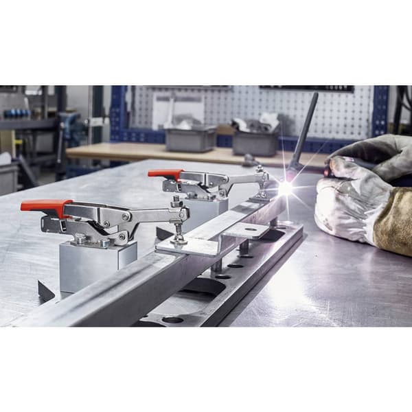 Vågrättspännare med öppen arm och horisontell grundplatta STC-HH / 20_x000D_ Bessey STC-HH20 Spännvidd (max.):20 mm