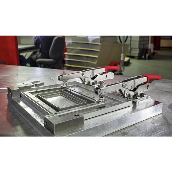 Vågrättspännare med öppen arm och horisontell grundplatta STC-HH / 20_x000D_ Bessey STC-HH20 Spännvidd (max.):20 mm