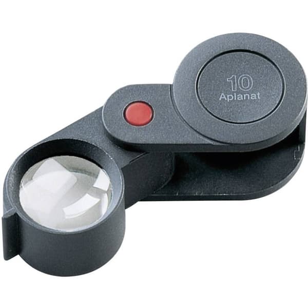 Eschenbach 118210 inslagslupp Förstoringsfaktor: 10 x Linsstorlek: (Ø) 23 mm Svart