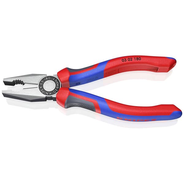 Knipex 03 02 180 Verkstad Kombinationstång 180 mm DIN ISO 5746