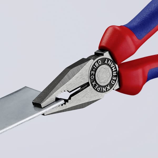 Knipex 03 02 180 Verkstad Kombinationstång 180 mm DIN ISO 5746