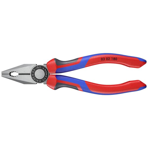 Knipex 03 02 180 Verkstad Kombinationstång 180 mm DIN ISO 5746
